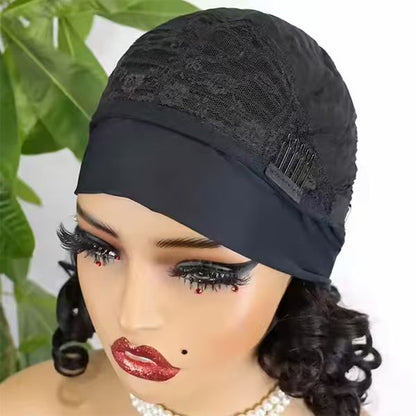 Wholesale Raw Brazilian Loose Body Human Hair headband Wig Natural black Color Human Hair Wigs