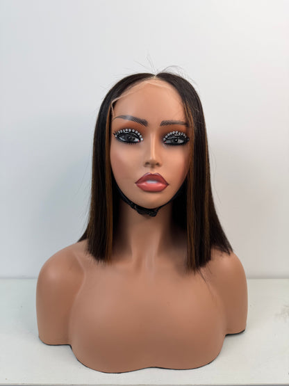 5*5 Lace Bob Wig Short Length #P1B/30 Human Hair Wigs for Women