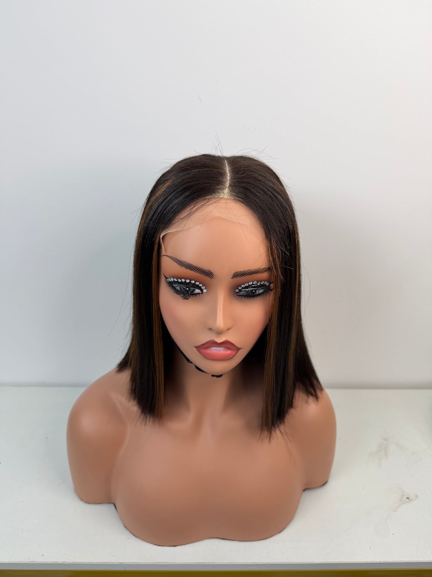 5*5 Lace Bob Wig Short Length #P1B/30 Human Hair Wigs for Women