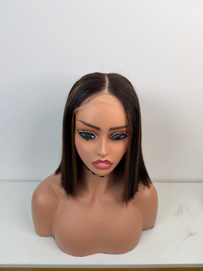 5*5 Lace Bob Wig Short Length #P1B/30 Human Hair Wigs for Women