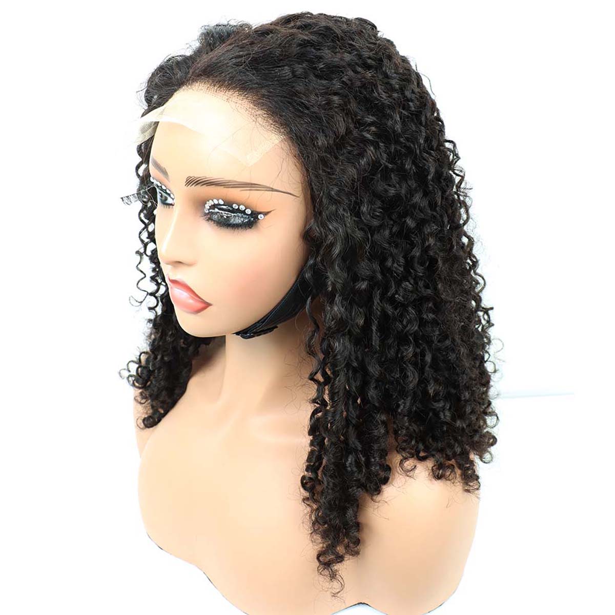 5*5 Pixie Curly Human Hair Wigs 18Inches Wholesale Price