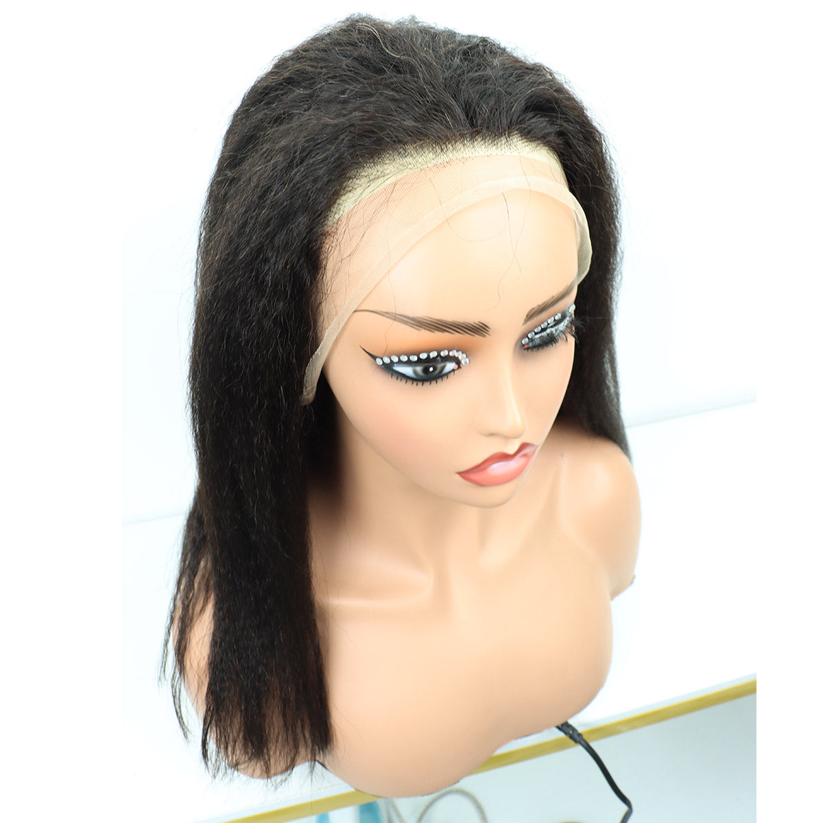 16Inches Kinky STW 13X4 Lace Frontal Wig