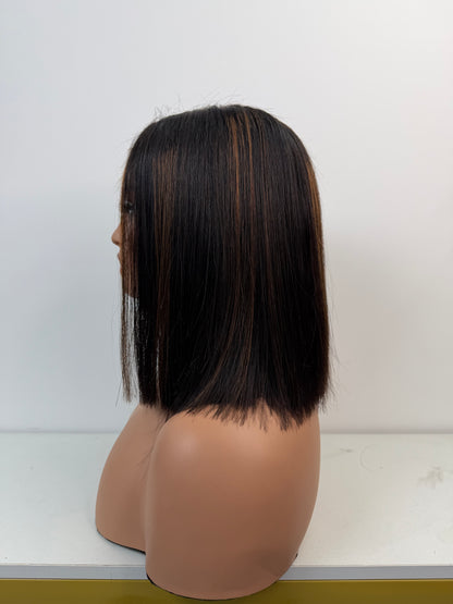 5*5 Lace Bob Wig Short Length #P1B/30 Human Hair Wigs for Women