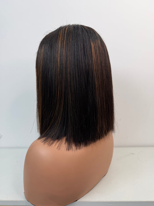 5*5 Lace Bob Wig Short Length #P1B/30 Human Hair Wigs for Women