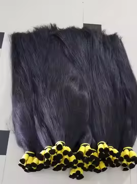 Natural Color Hair Bulk 100% Human Hair No Weft