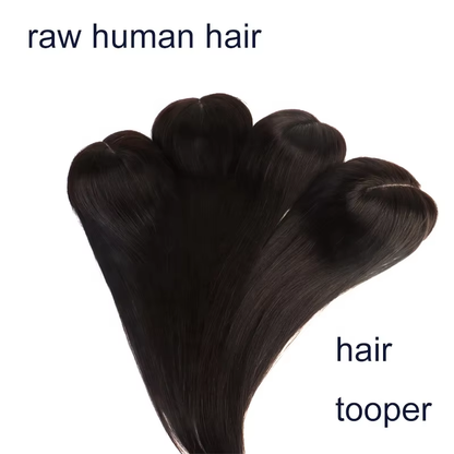 5*5 Mono Base Hair Topper for Women Natural Color