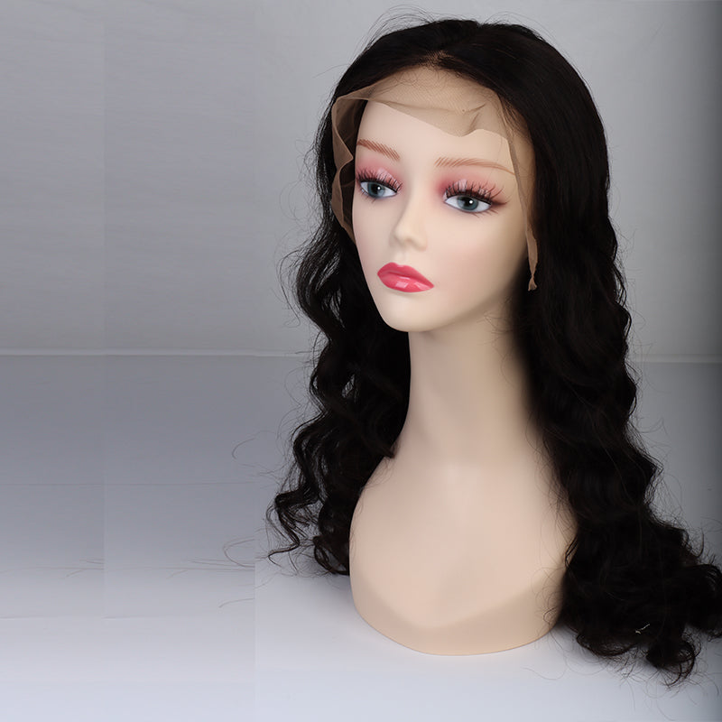 13x4 Lace frontal wig Brazilian hair AC curly