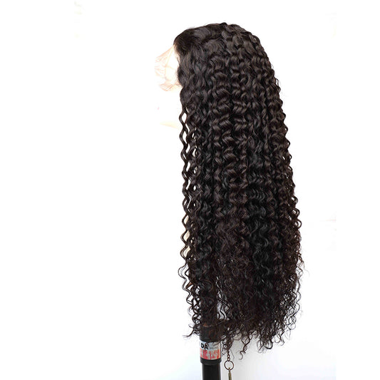 Oceane hair 200% density 13x6 lace frontal wig super double drawn full end curly  wigs human hair for women glueless wigs