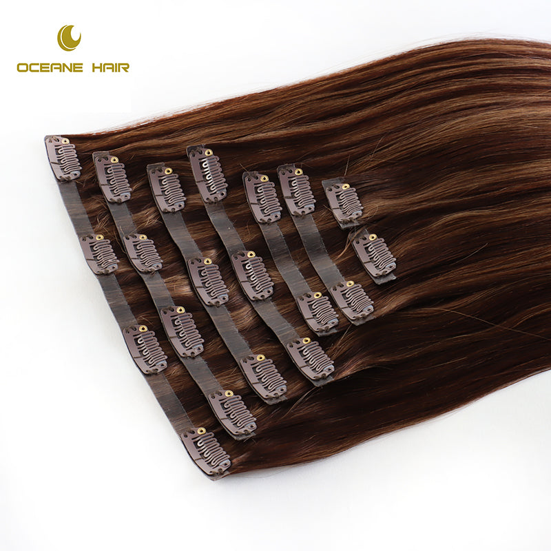 100% Remy Human Hair Clip-in Hair Extensions