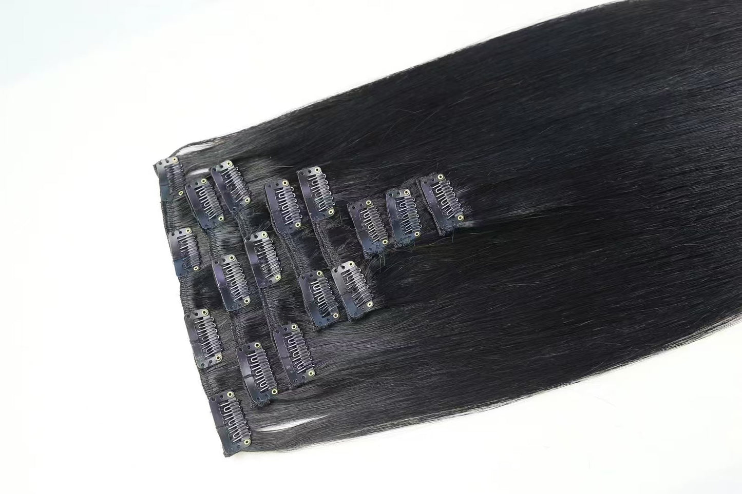 Classic Clip in Hair Extensions 100%Raw Human Hair