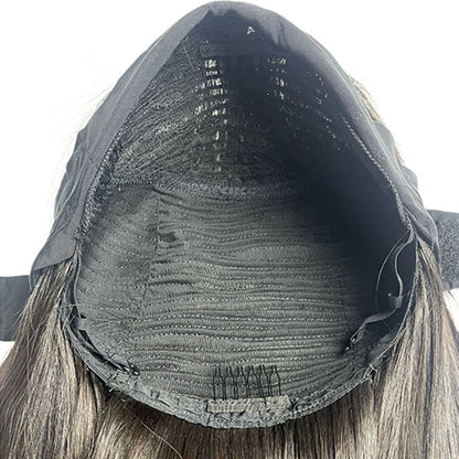 12　inch natural color headband wig - 100% human hair headpiece  headband Bob wig