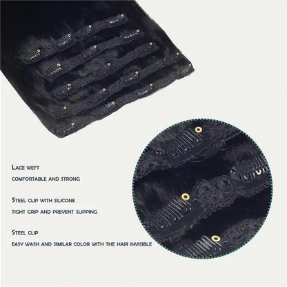 Remy Lace clip-in hair extensions