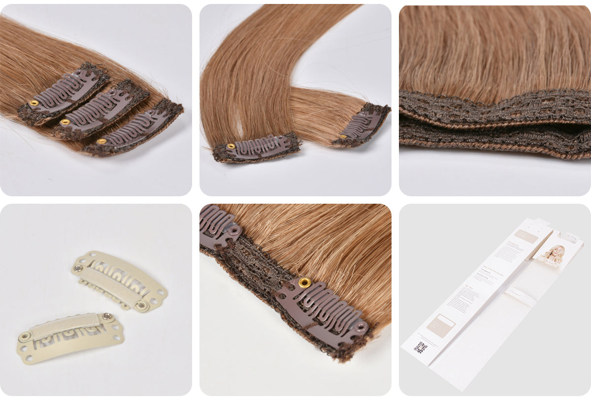 Remy Lace clip-in hair extensions