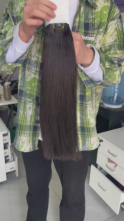 100% Remy Human Hair Clip-in Hair Extensions