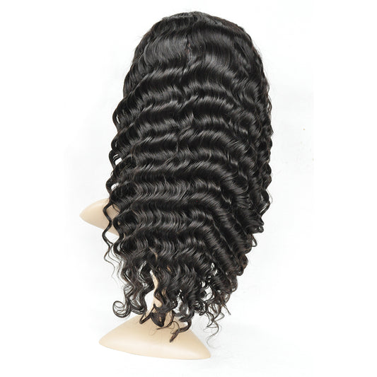 Brazilian lace frontal Loose Deep Wigs Wave Lace Wigs 100% Human Remy Virgin Hair