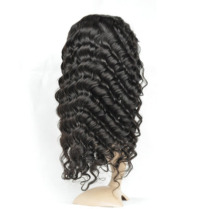 Brazilian lace frontal Loose Deep Wigs Wave Lace Wigs 100% Human Remy Virgin Hair
