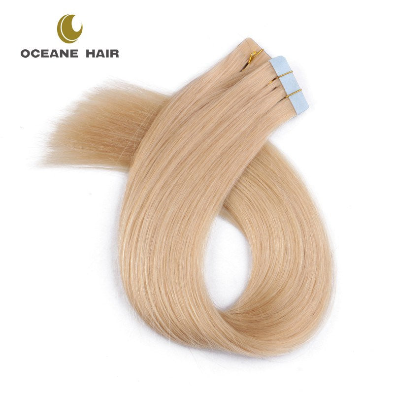 Wholesale Russian Remy Tape Hair Extensions Double Drawn Tape In Hair Extensions Virgin Human Tape Hair