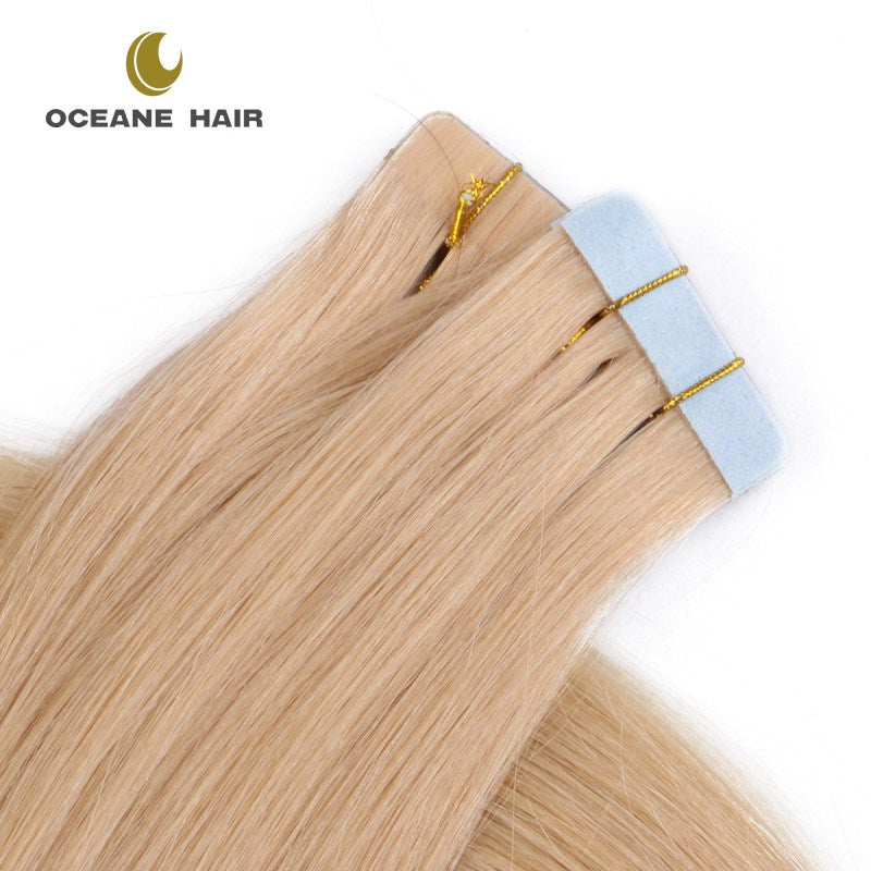 Wholesale Russian Remy Tape Hair Extensions Double Drawn Tape In Hair Extensions Virgin Human Tape Hair