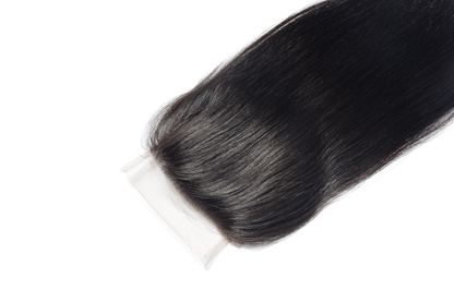 Peruvian Straight 4*4 Lace Closure human hair