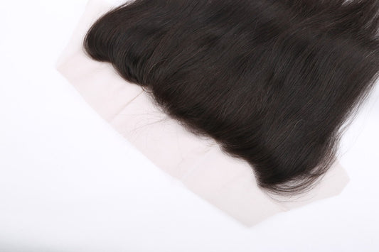 Brazilian Human hair Straight Lace Frontal 13*4